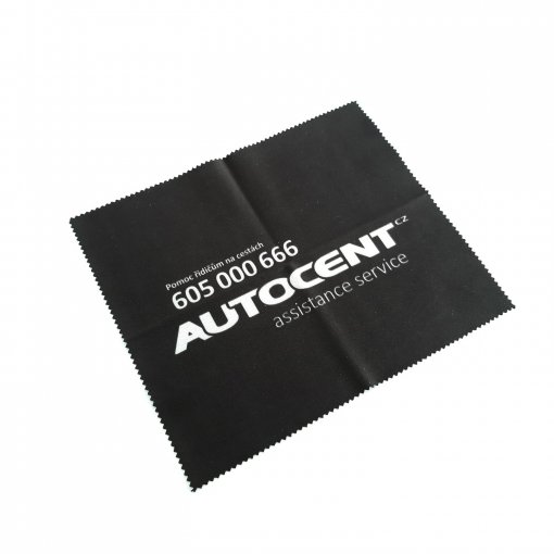 Utierka z mikrovlkna s logom Autocent