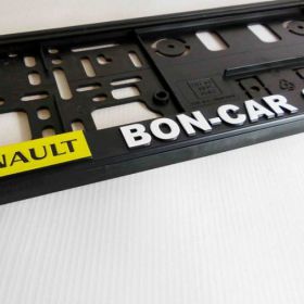 Držiak ŠPZ auto - referencie - Renault