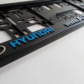 Držiak ŠPZ auto - referencie - Hyundai