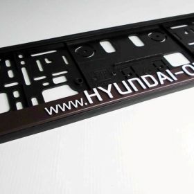 Držiak ŠPZ auto - referencie - Hyundai, Uniqa