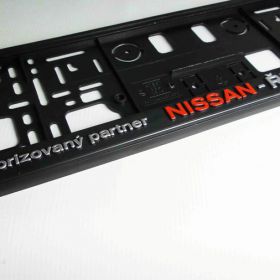 Držiak ŠPZ auto - referencie - Nissan