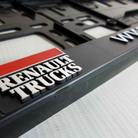 Držiak ŠPZ auto - referencie - Renault Trucks
