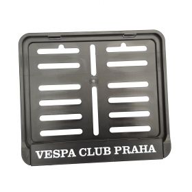 Držiak ŠPZ - moto - referencie - Vespa club Praha