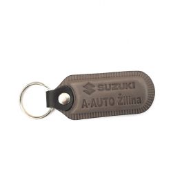 Kožené a gumové klíčenky s logem - referencia - A-Auto Suzuki Žilina