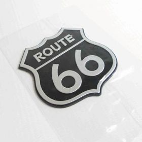 3D samolepky na auto - Route 66