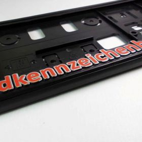 Driak PZ auto - referencie - 3D Kennzeichenhalter