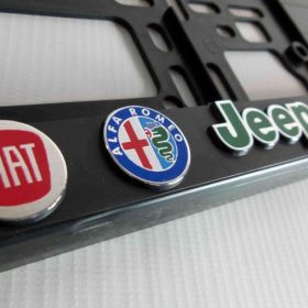 Držiak ŠPZ auto - referencie - Jeep, Fiat, Alfa Romeo 