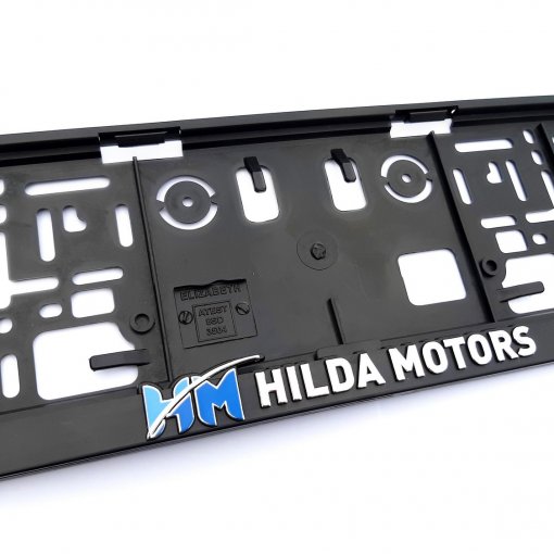 Držiak ŠPZ 3D Hilda Motors
